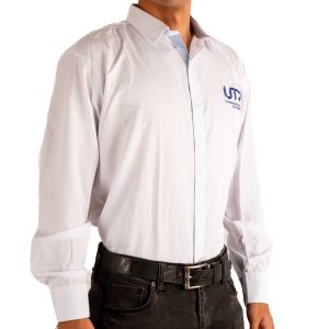 Camisa Formal Blanca – Hombre