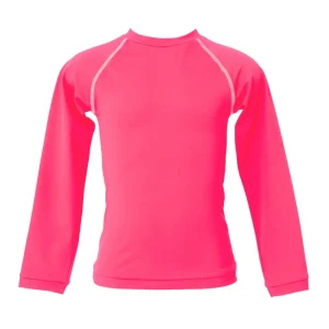 Camiseta para el sol Neon Pink. Protección UV.